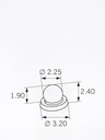 Dalbo®-PLUS/-Classic/-B Maschio saldabile al laser E - Misure